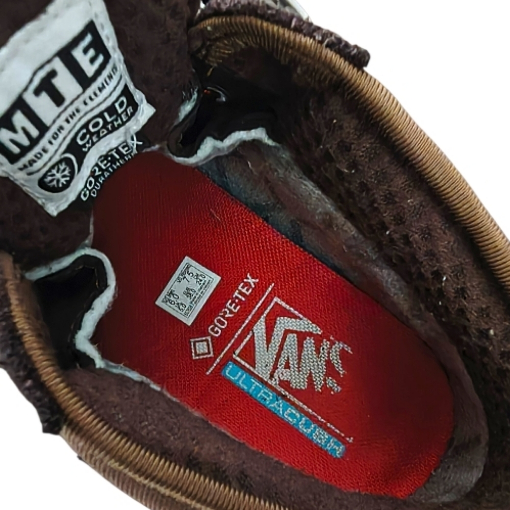 EUC VANS MTE Half Cab Gore-Tex Shoes BOYS SIZE 6 Youth FITS Womens Size 7.5 - Picture 6 of 10